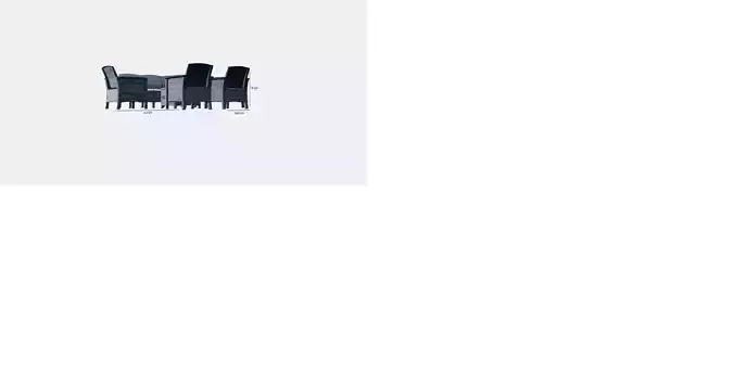 Venus II Large 7 seater garden furniture set - G