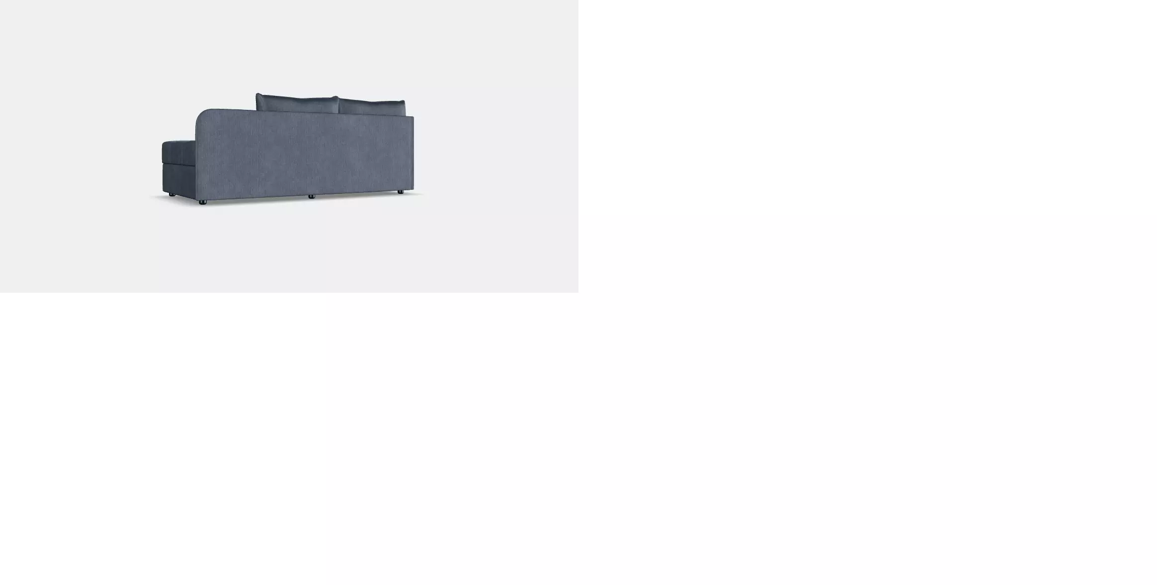 S100 sofa bed left 90x200 4 3D model_11