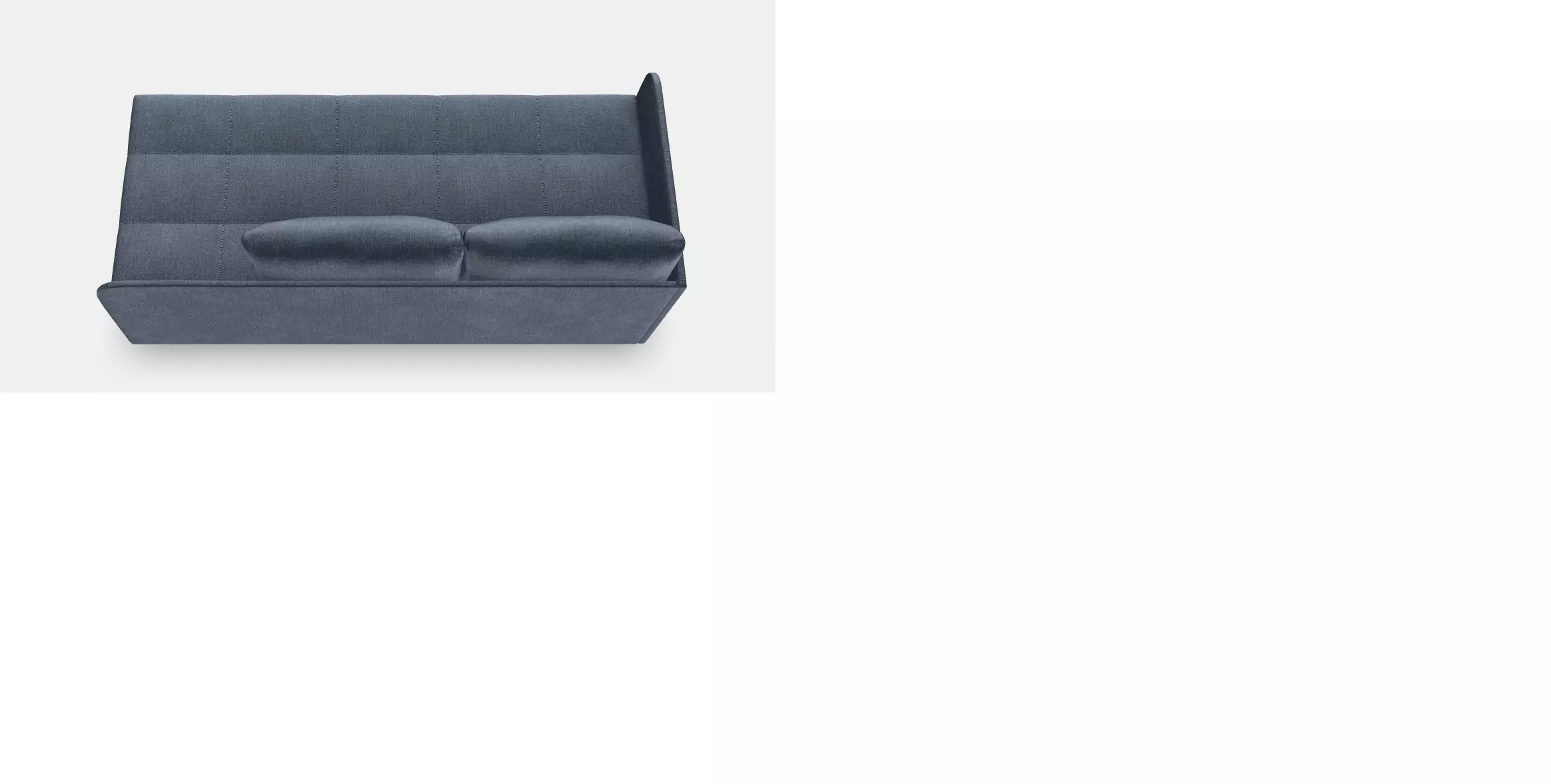 S100 sofa bed left 90x200 4 3D model_3