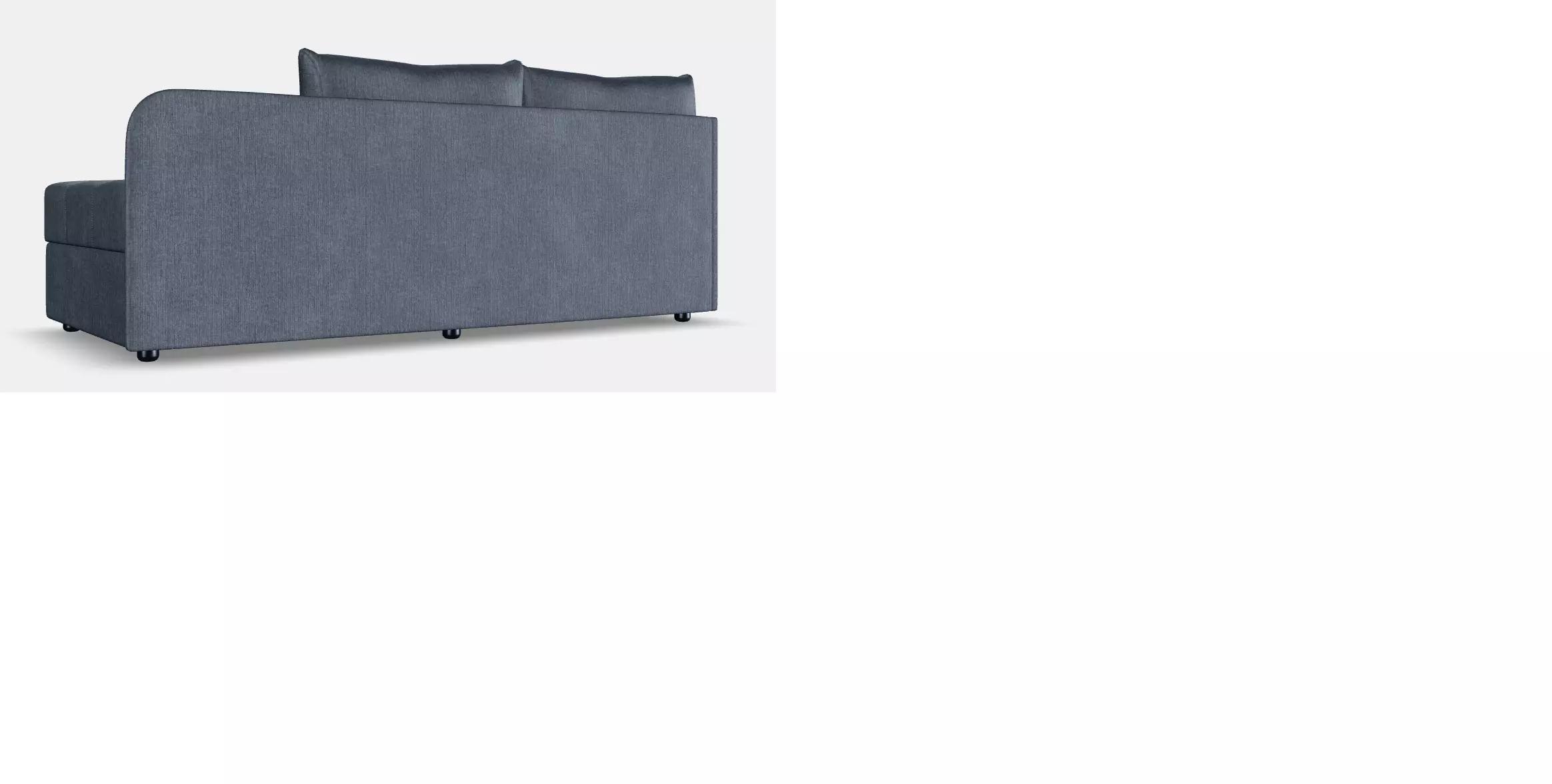 S100 sofa bed left 90x200 4 3D model_2