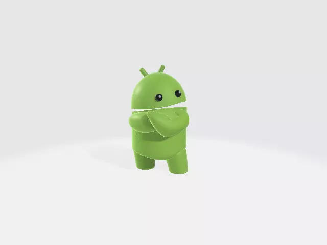 Android CellPhone 3D print model_0