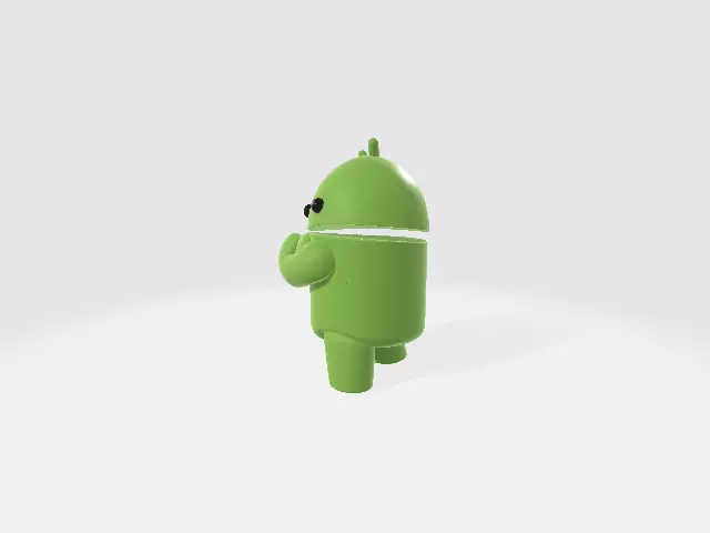 Android CellPhone 3D print model_1