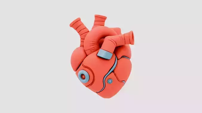 Futuristic Biomechanical Heart