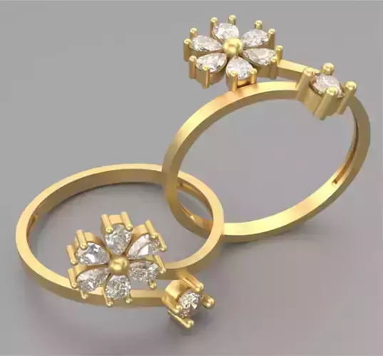 Ring Flower R-001
