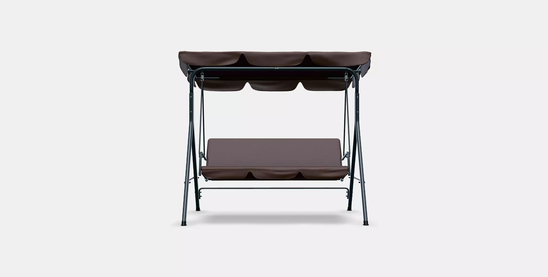 Serenita garden swing bed 3D model_6