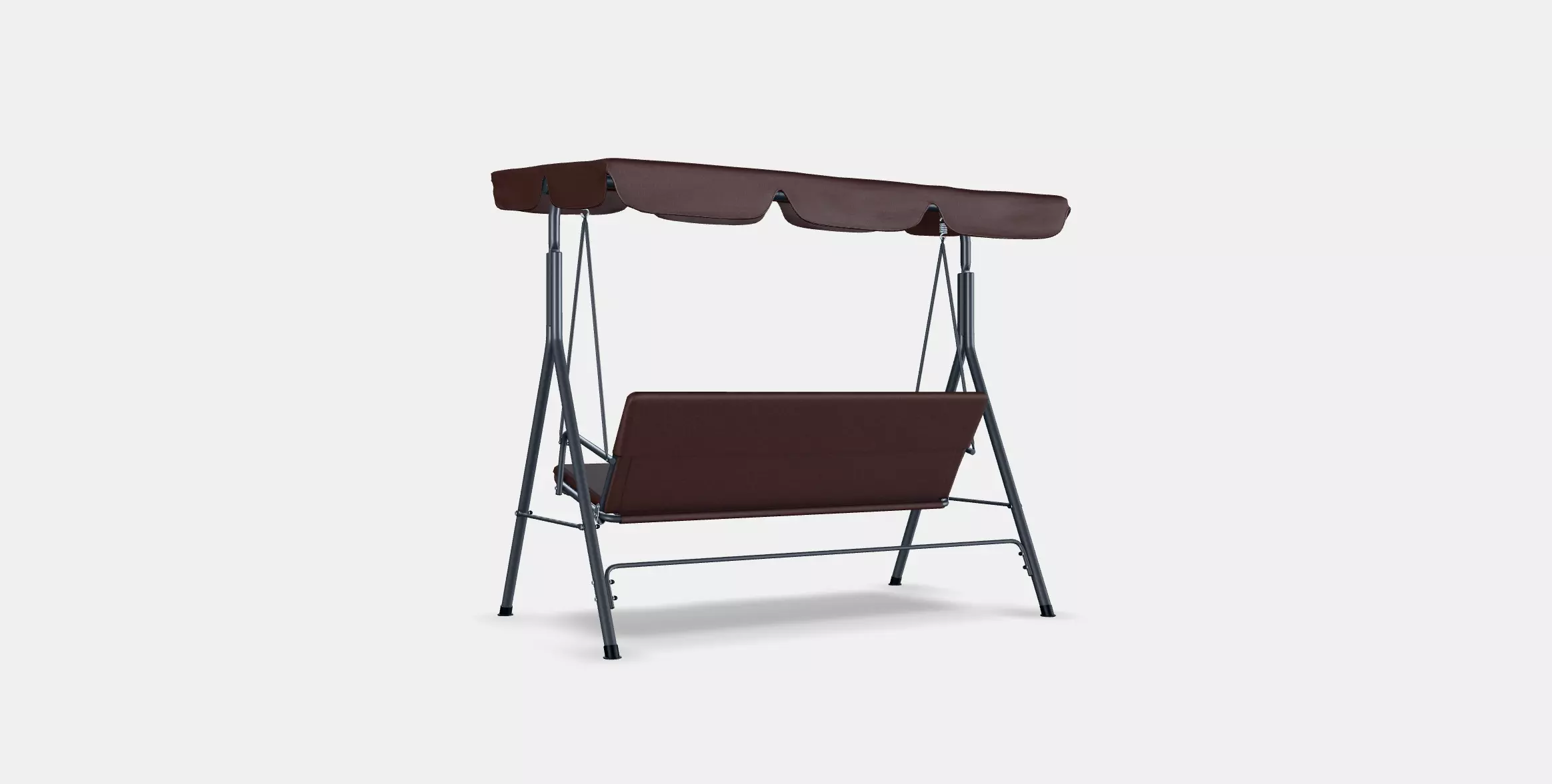 Serenita garden swing bed 3D model_7