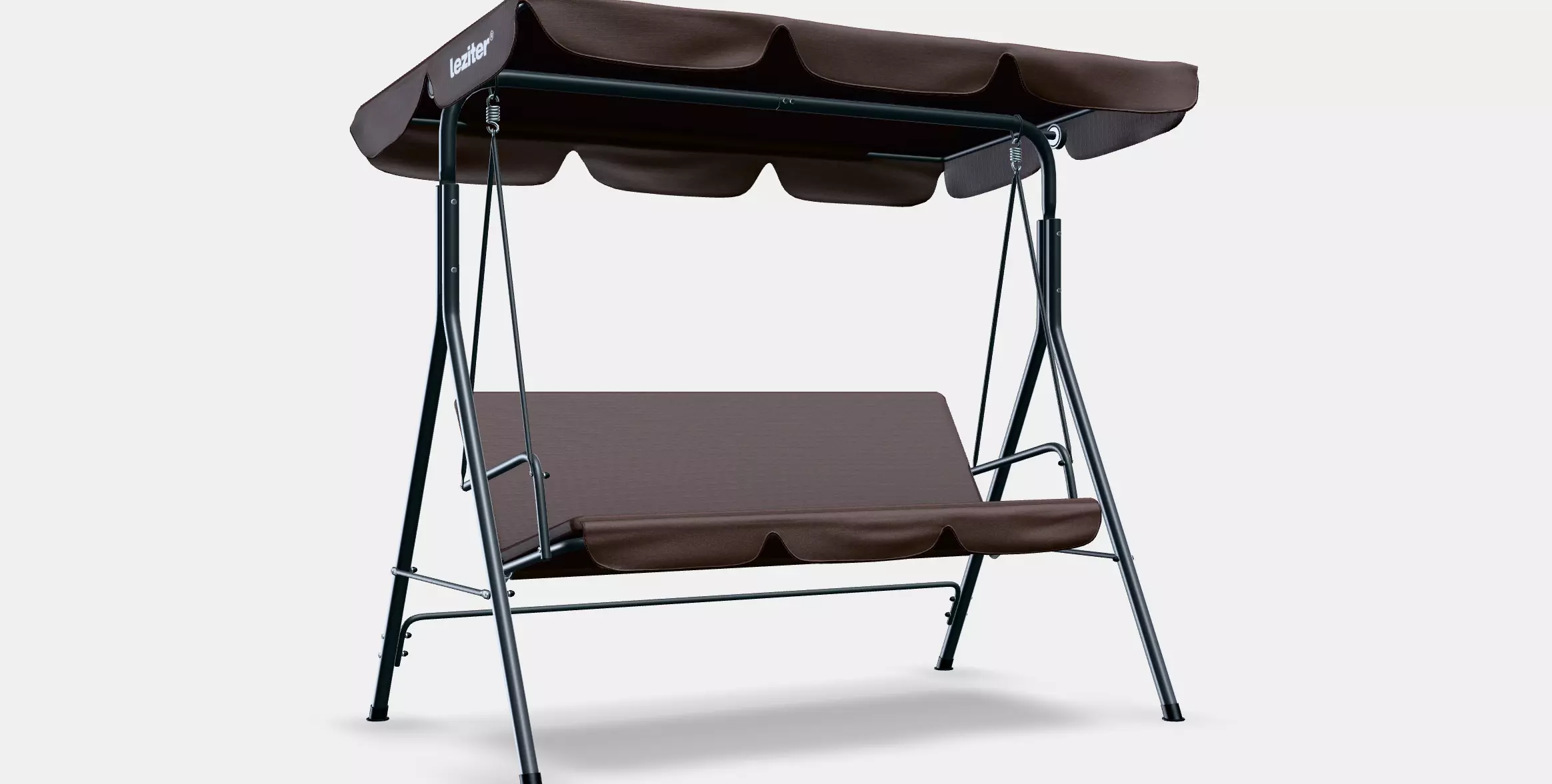 Serenita garden swing bed 3D model_5