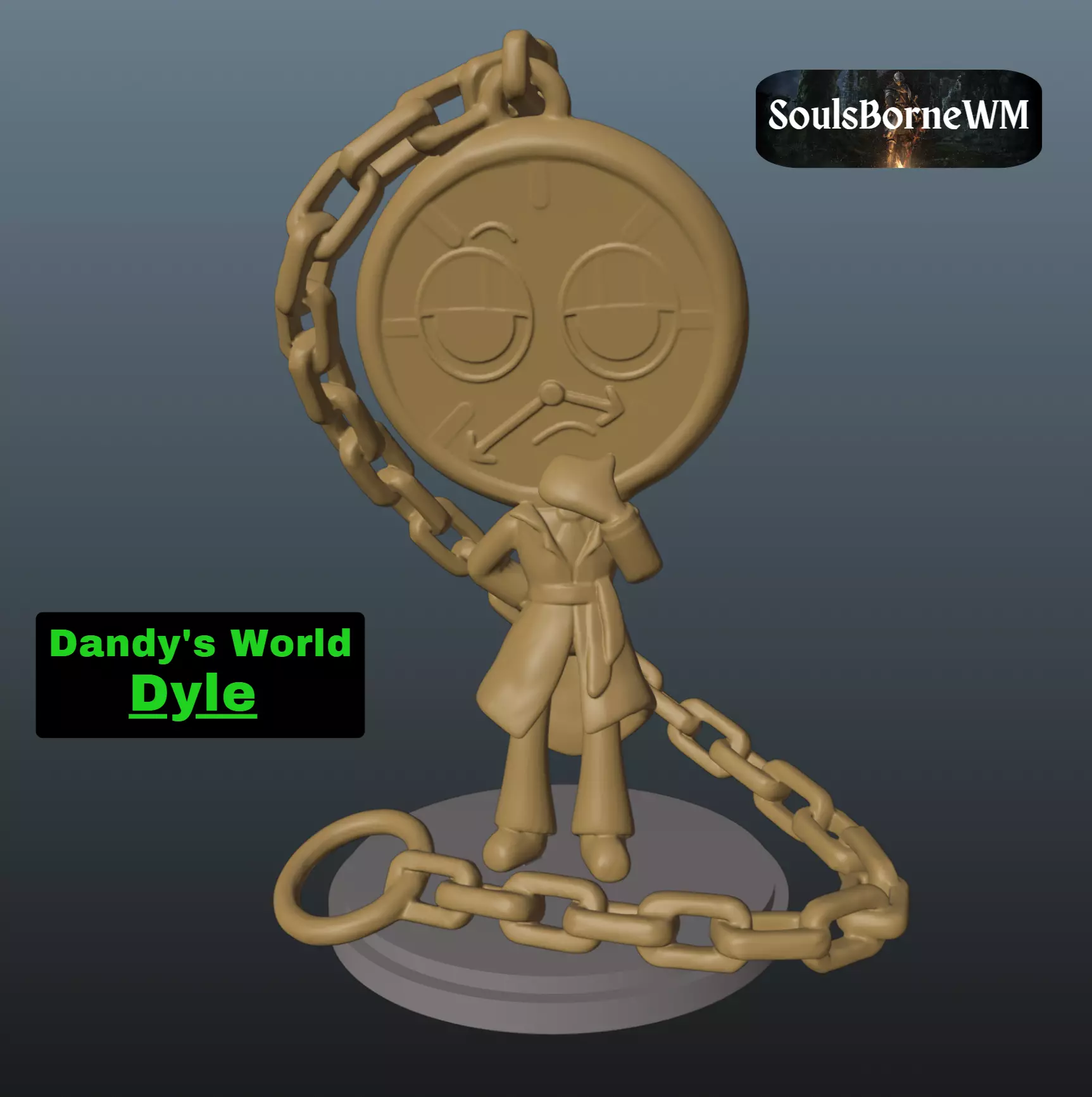 Dandy World Dyle 3D print model_0