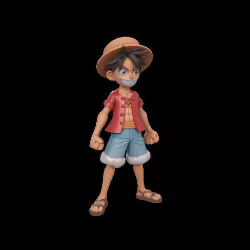 Monkey D Luffy One Piece 3D print model_13