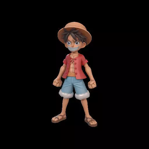 Monkey D Luffy One Piece 3D print model_23
