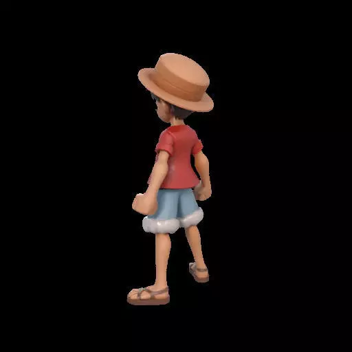Monkey D Luffy One Piece 3D print model_12