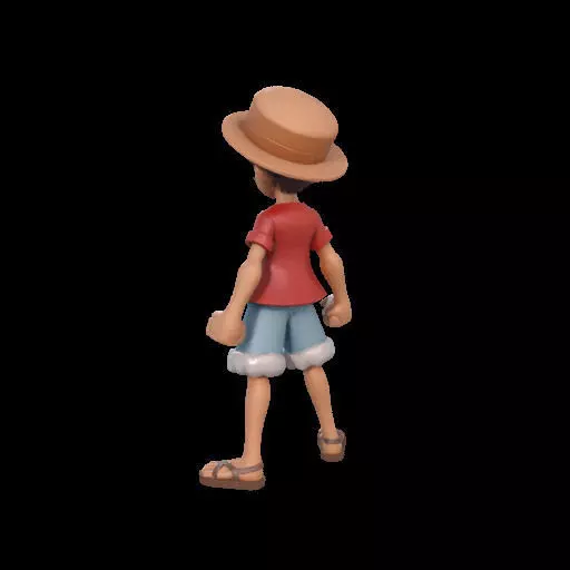 Monkey D Luffy One Piece 3D print model_11