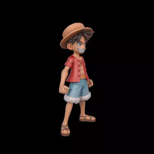 Monkey D Luffy One Piece 3D print model_25