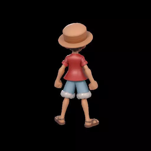 Monkey D Luffy One Piece 3D print model_7
