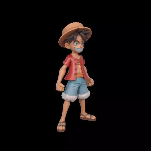 Monkey D Luffy One Piece 3D print model_24
