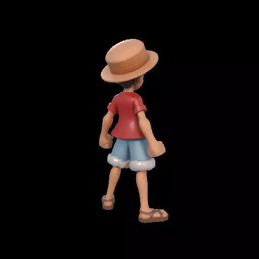 Monkey D Luffy One Piece 3D print model_5