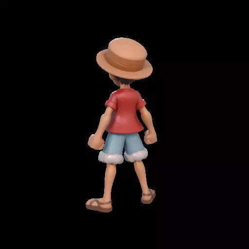Monkey D Luffy One Piece 3D print model_10