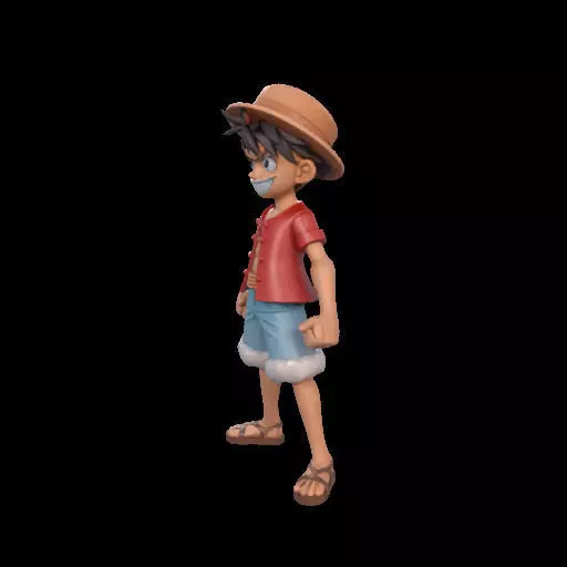 Monkey D Luffy One Piece 3D print model_19