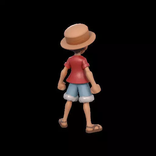 Monkey D Luffy One Piece 3D print model_6