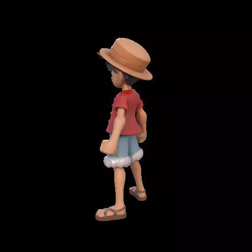 Monkey D Luffy One Piece 3D print model_14