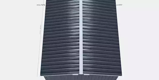 Ohio 10x8 garden tool storage house 1