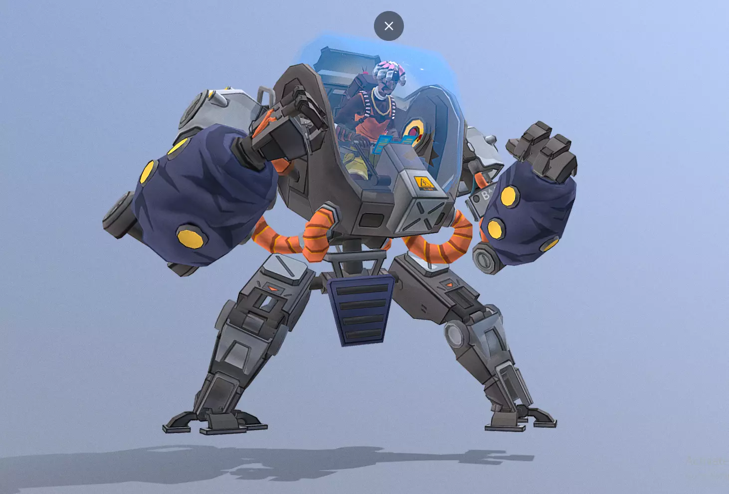 URBAN SCIFI MODIFIED LARGE ROBOT SLAM 3D model_1