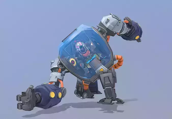 URBAN SCIFI MODIFIED LARGE ROBOT SLAM