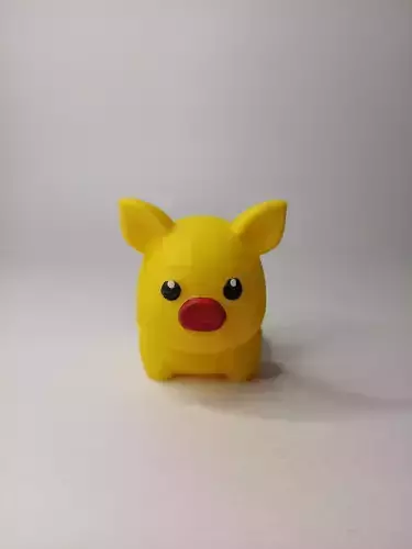 CUTE PIG FLEXI KEYCHAIN VERSION