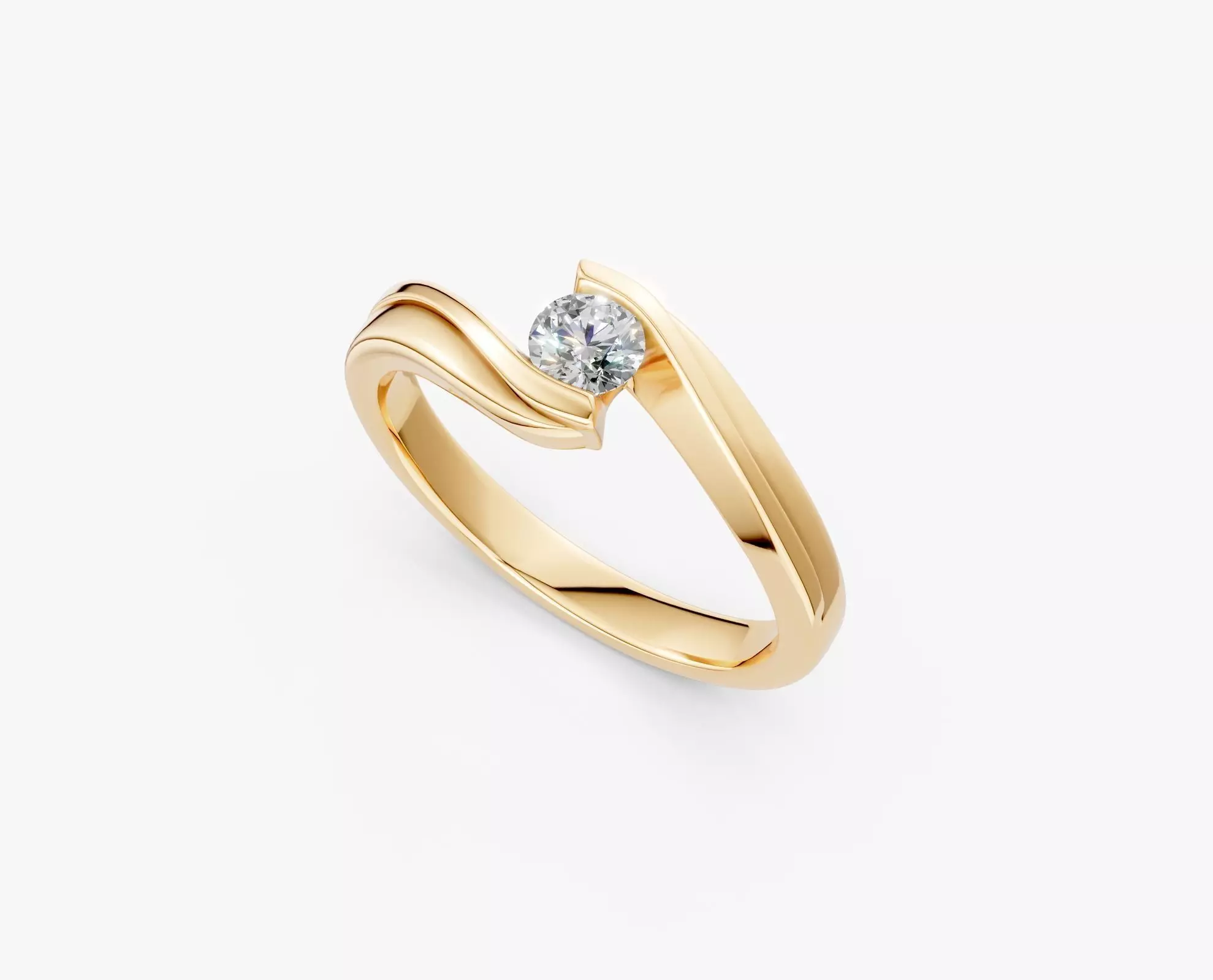 ETERNAL RING ZDR04-20CT 3D print model_1