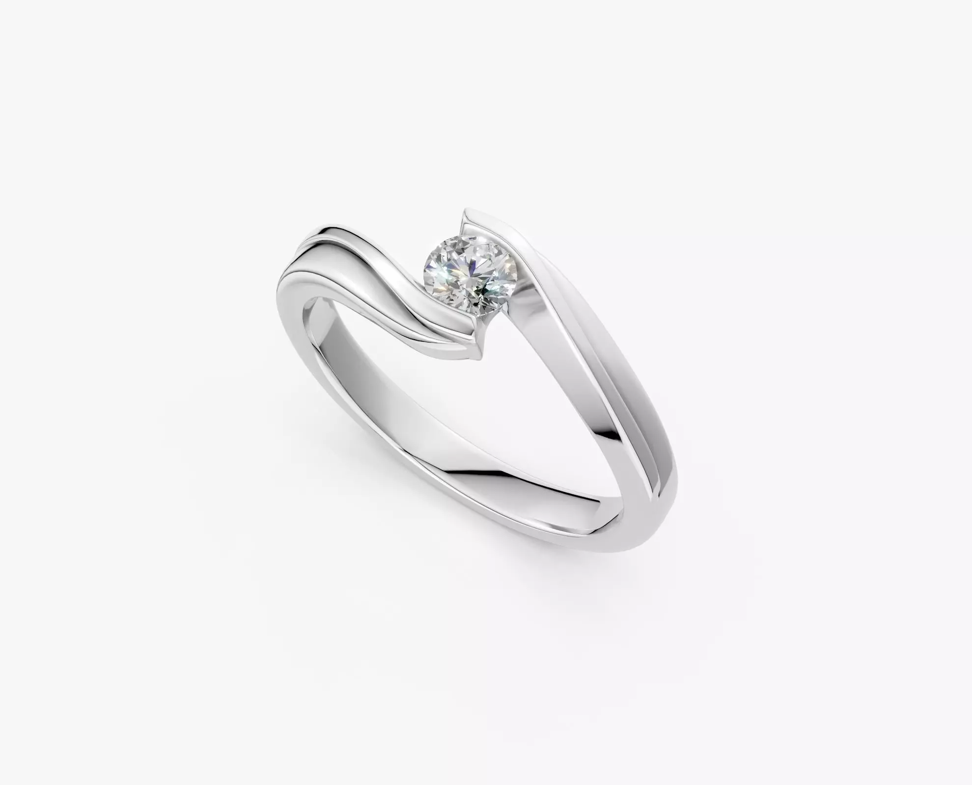 ETERNAL RING ZDR04-20CT 3D print model_2