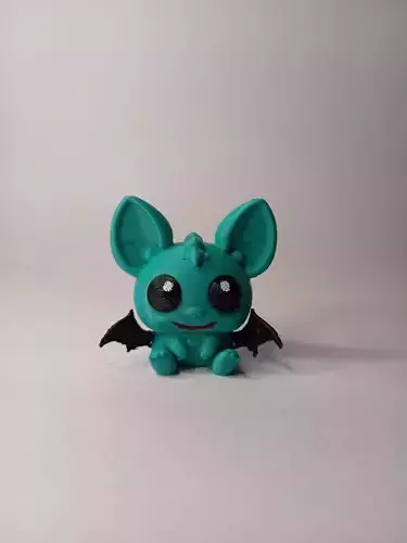CUTE CHIBI BAT  KEYCHAIN VERSION