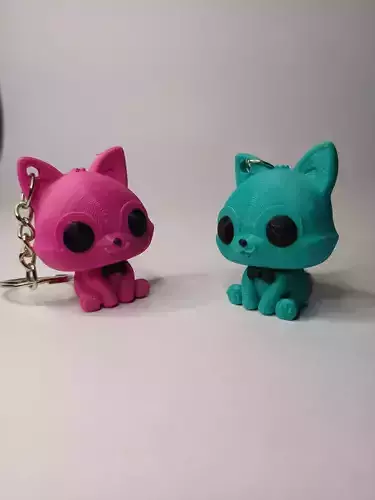 CUTE FOXX  KEYCHAIN VERSION