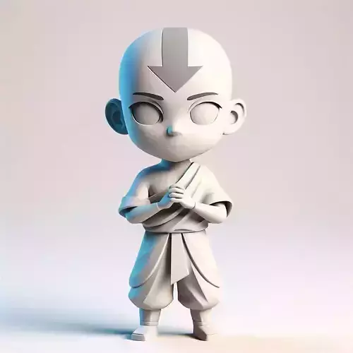 Abstract Avatar Aang