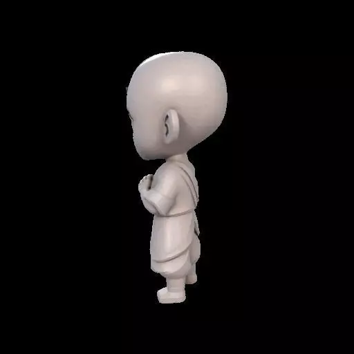 Abstract Avatar Aang 3D print model_15