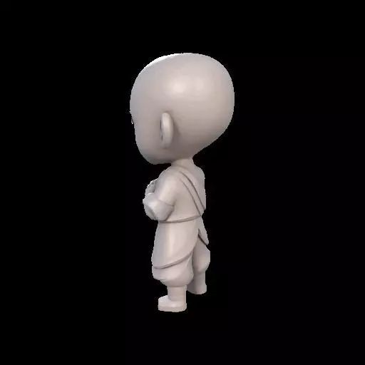 Abstract Avatar Aang 3D print model_14