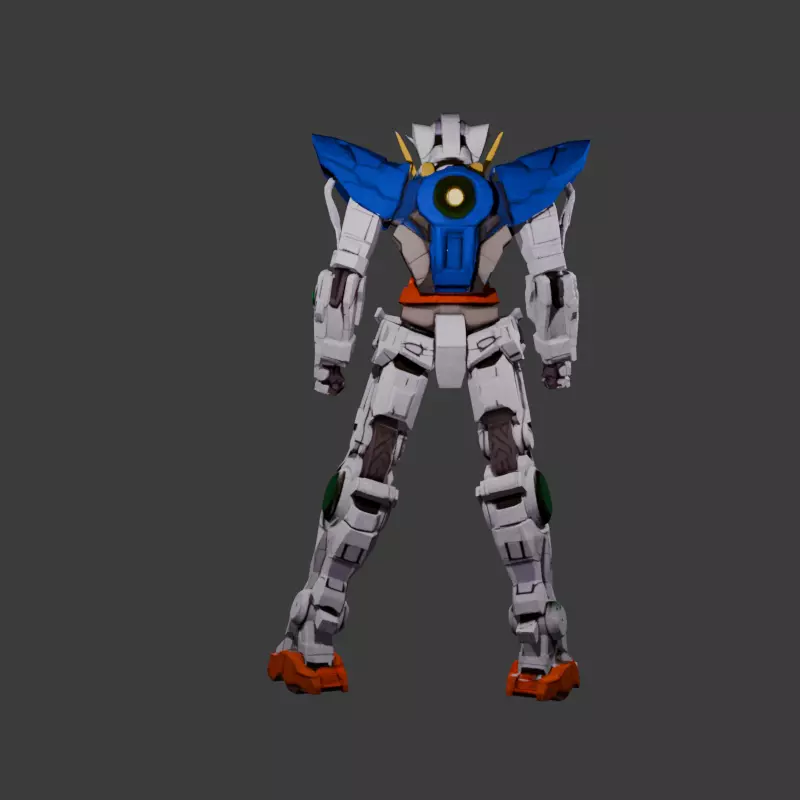 Gundam OO 3D model_3