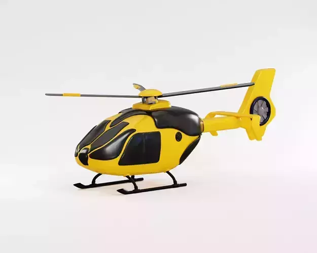 Cartoon Helicopter