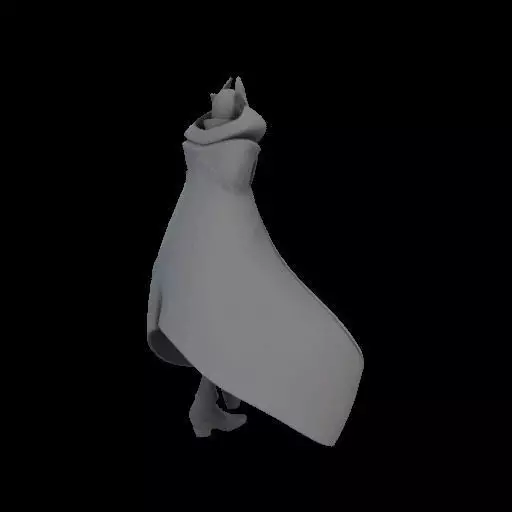 Stylized Lelouch Zero 3D print model_5