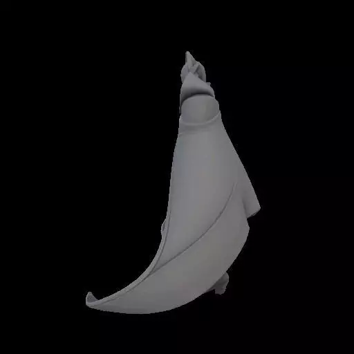 Stylized Lelouch Zero 3D print model_17