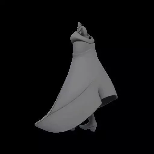 Stylized Lelouch Zero 3D print model_15