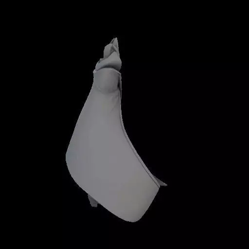 Stylized Lelouch Zero 3D print model_3