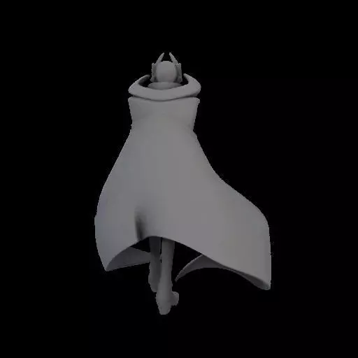 Stylized Lelouch Zero 3D print model_8