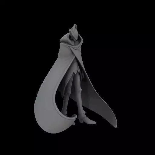Stylized Lelouch Zero 3D print model_27