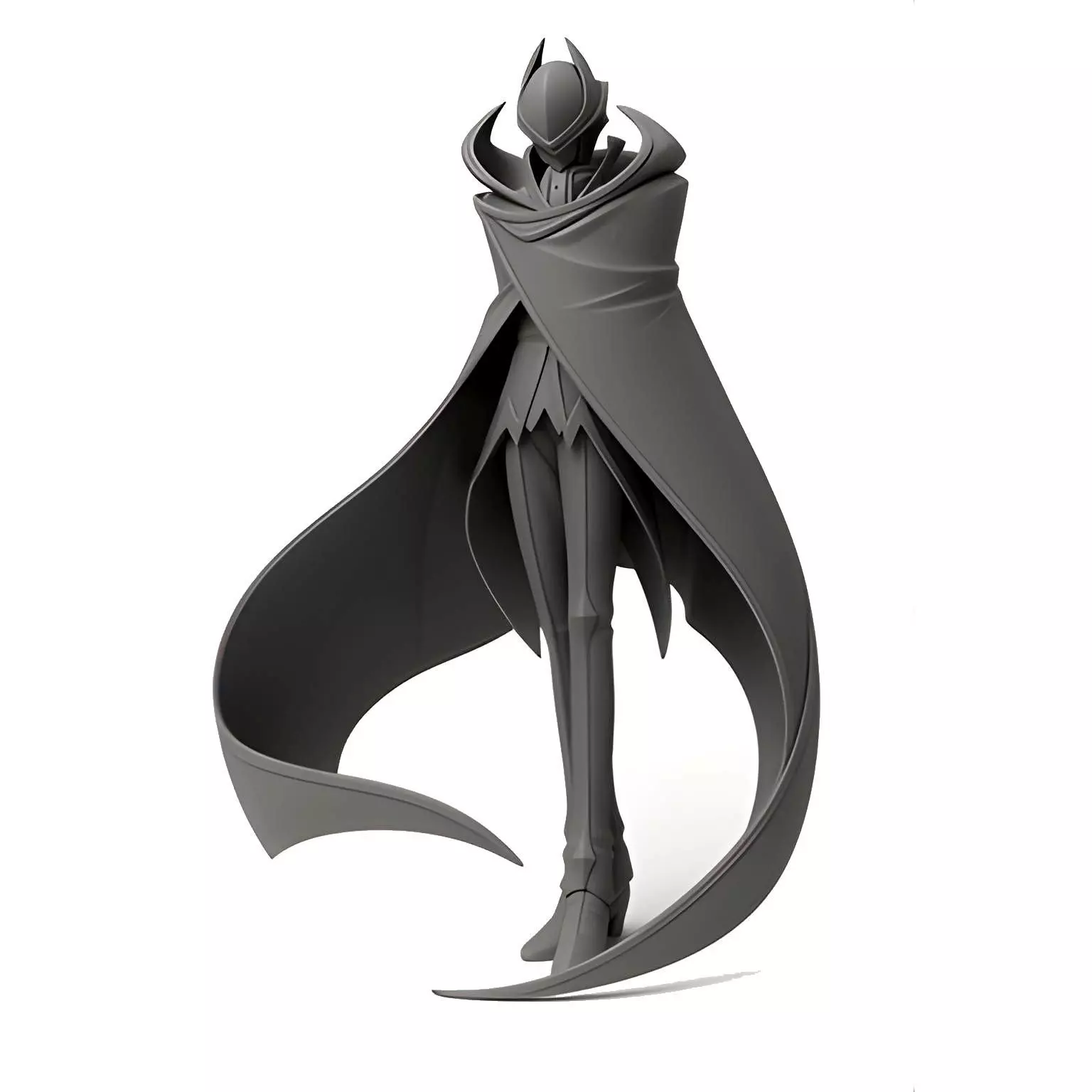 Stylized Lelouch Zero 3D print model_0