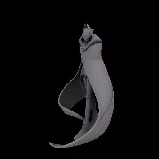 Stylized Lelouch Zero 3D print model_20