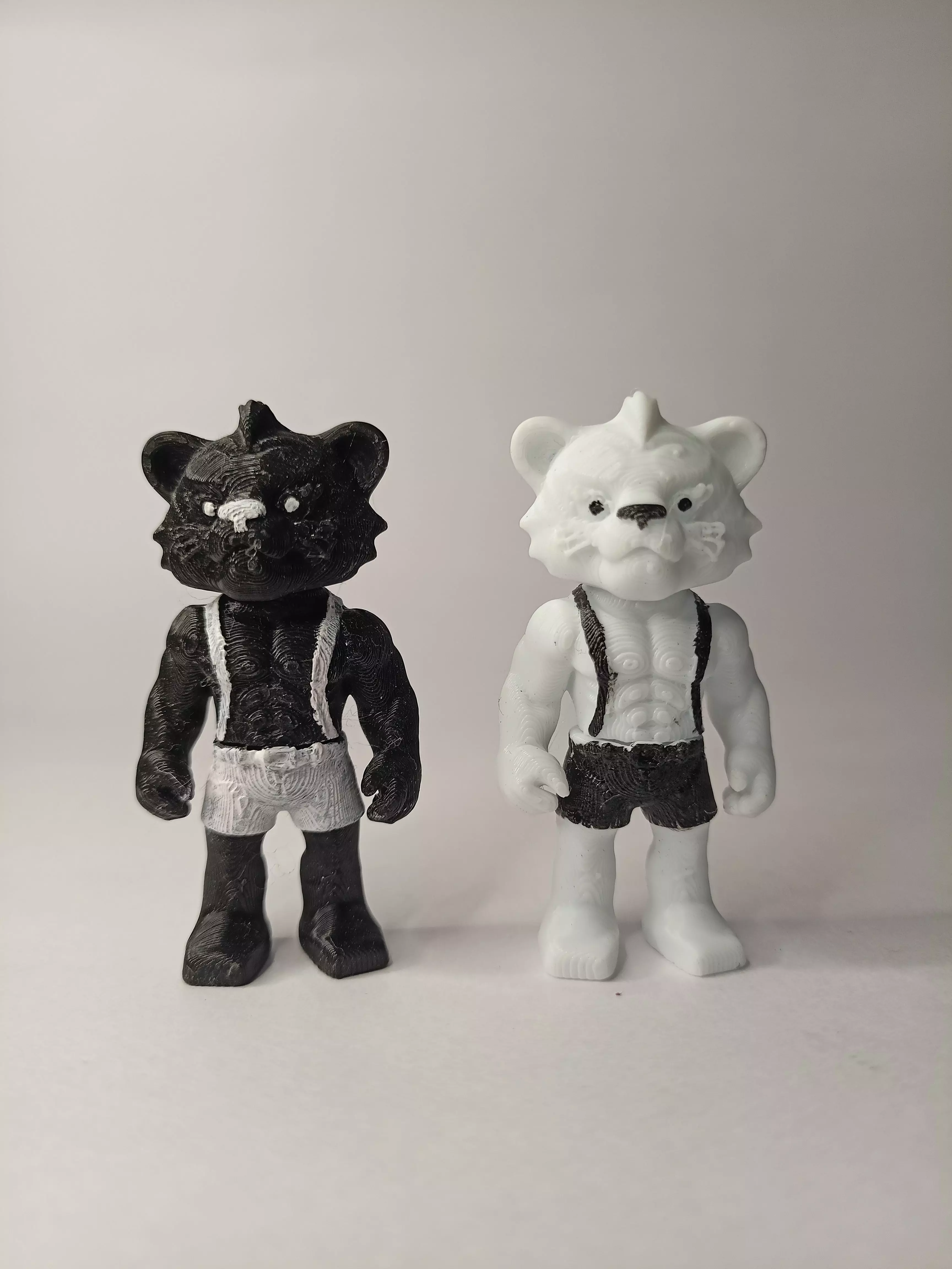 FIGHTER TIGER KEYCHAIN VERSION 3D print model_1