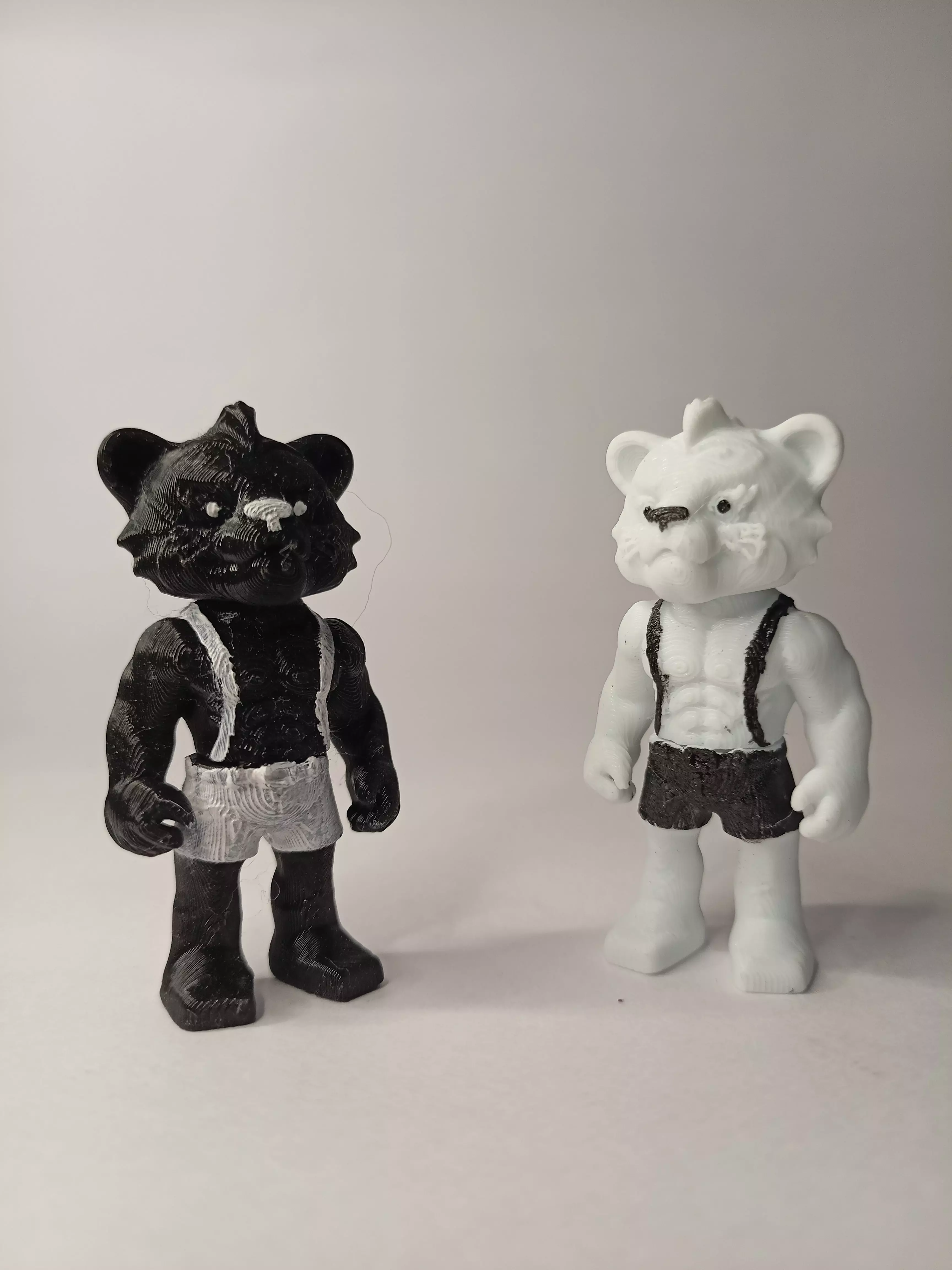 FIGHTER TIGER KEYCHAIN VERSION 3D print model_3
