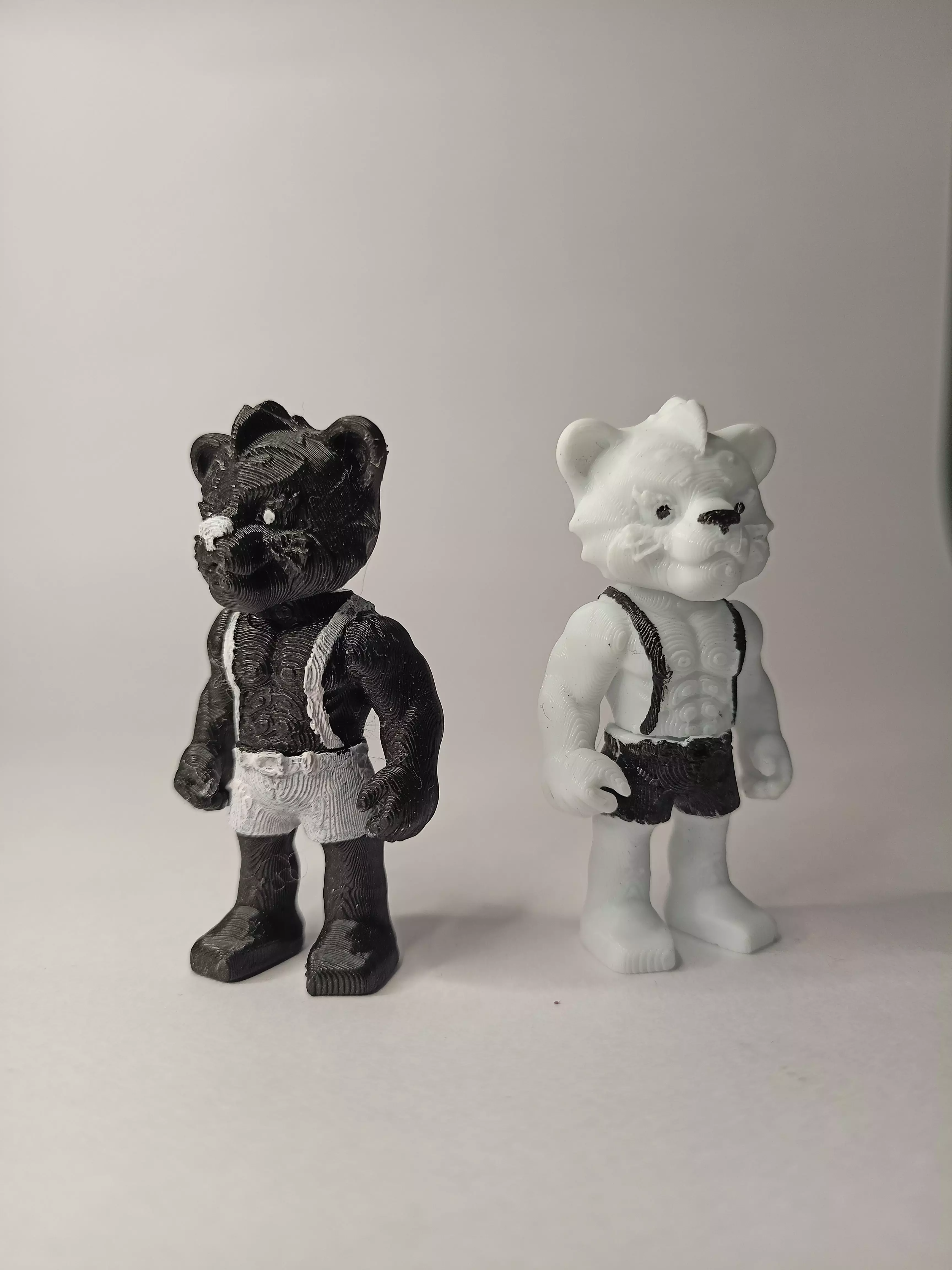 FIGHTER TIGER KEYCHAIN VERSION 3D print model_4