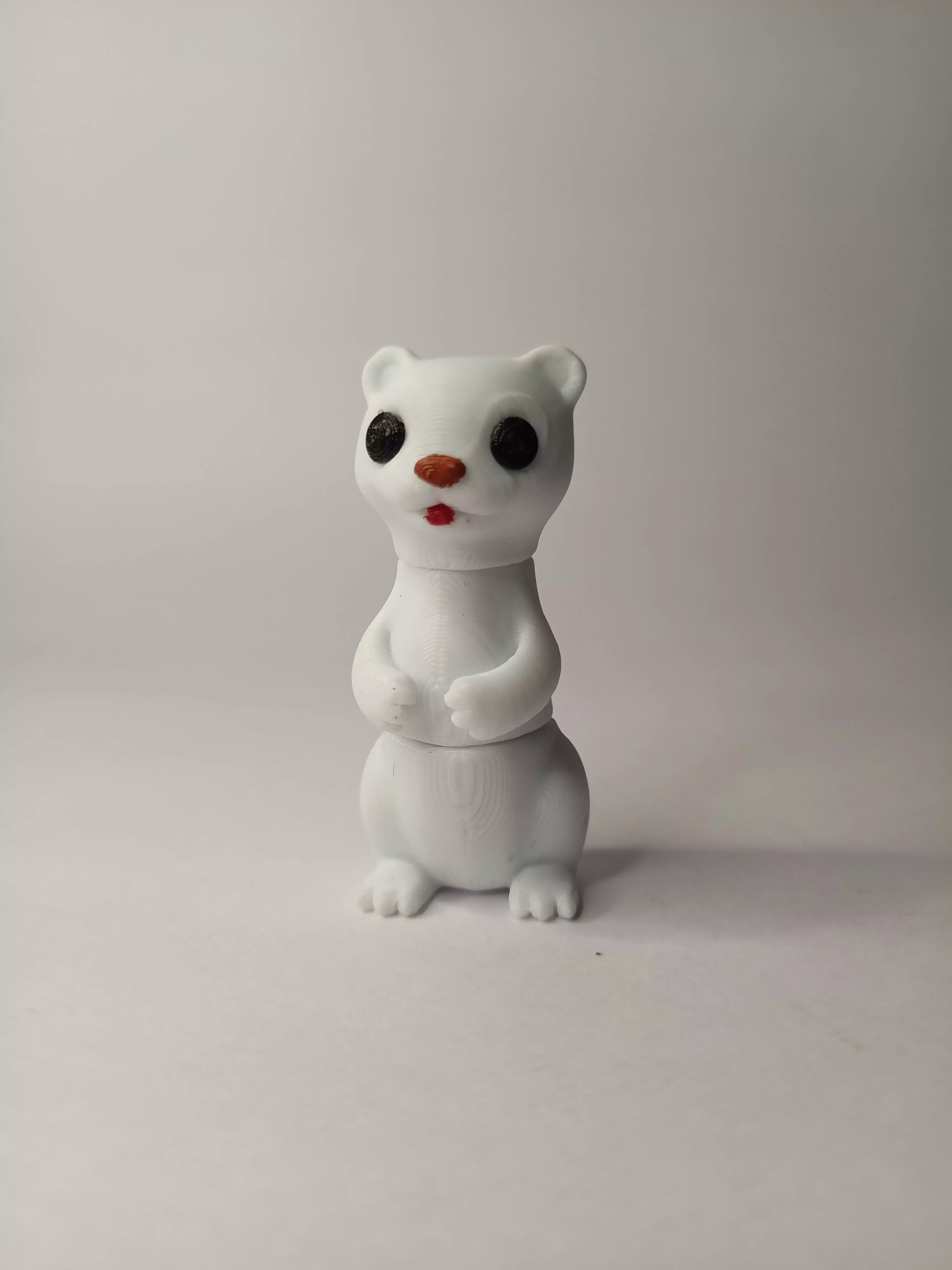 Ollie the Otter KEYCHAIN VERSION 3D print model_0