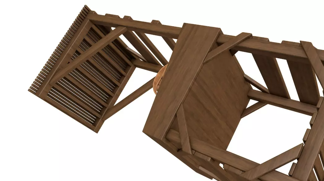 Medieval Market Stall collection 3D model_8